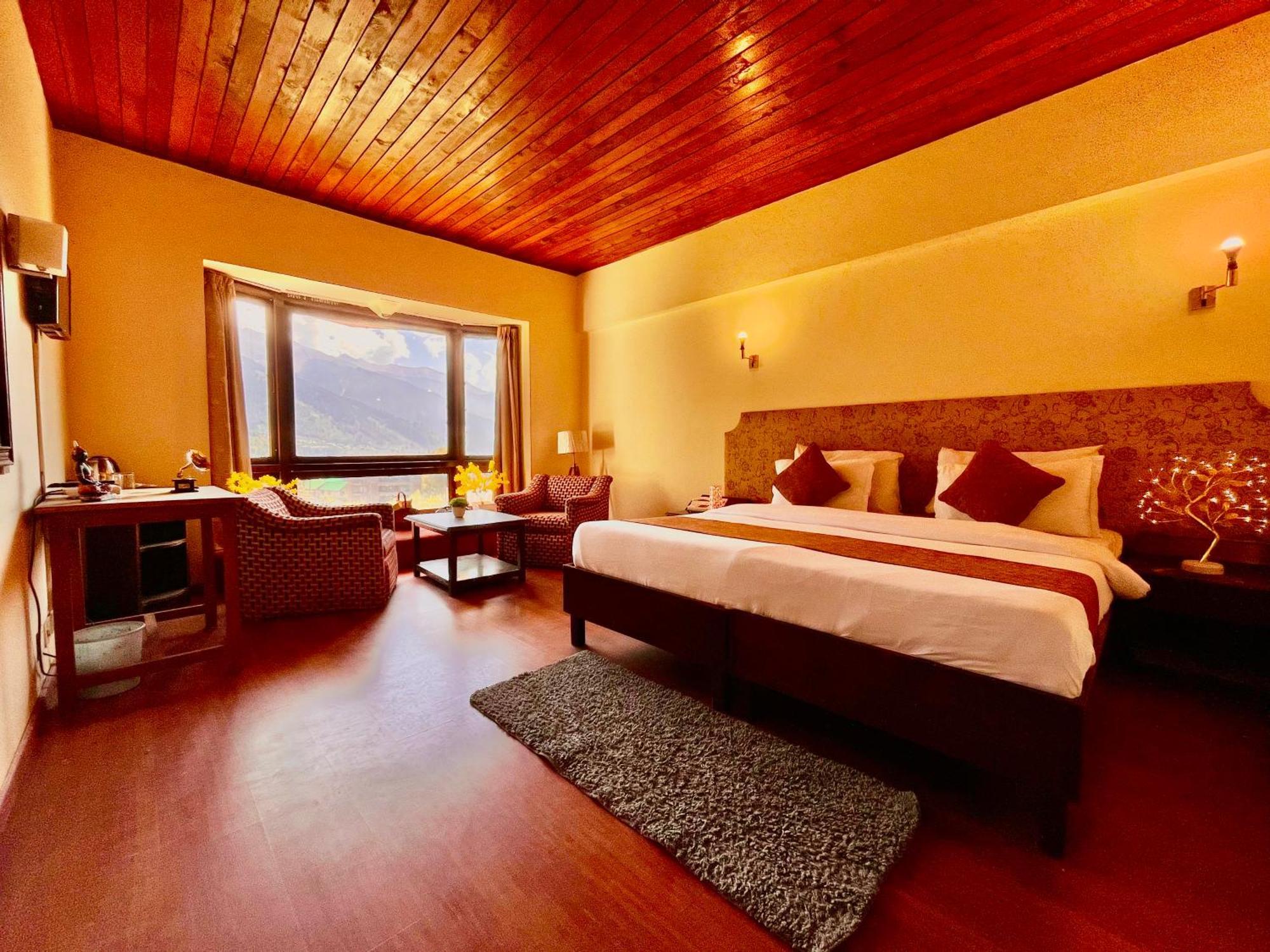 Sagar Resort !! Mountain View ! Luxury Stay ! Family Resort ! Private Parking ! Near Mall Road Manali  Luaran gambar